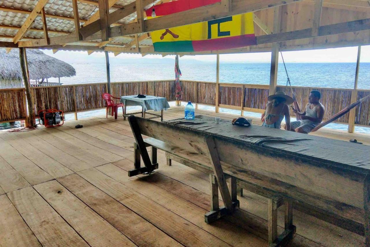 San Blas Islands - Private Cabin Over-The-Ocean Including Meals Mandinga Número Uno Zewnętrze zdjęcie