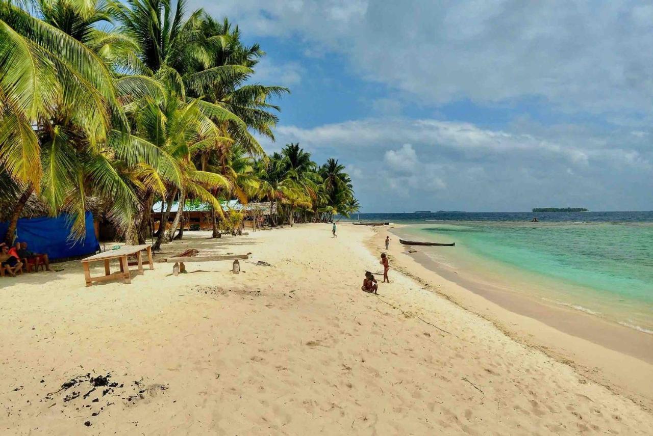 San Blas Islands - Private Cabin Over-The-Ocean Including Meals Mandinga Número Uno Zewnętrze zdjęcie