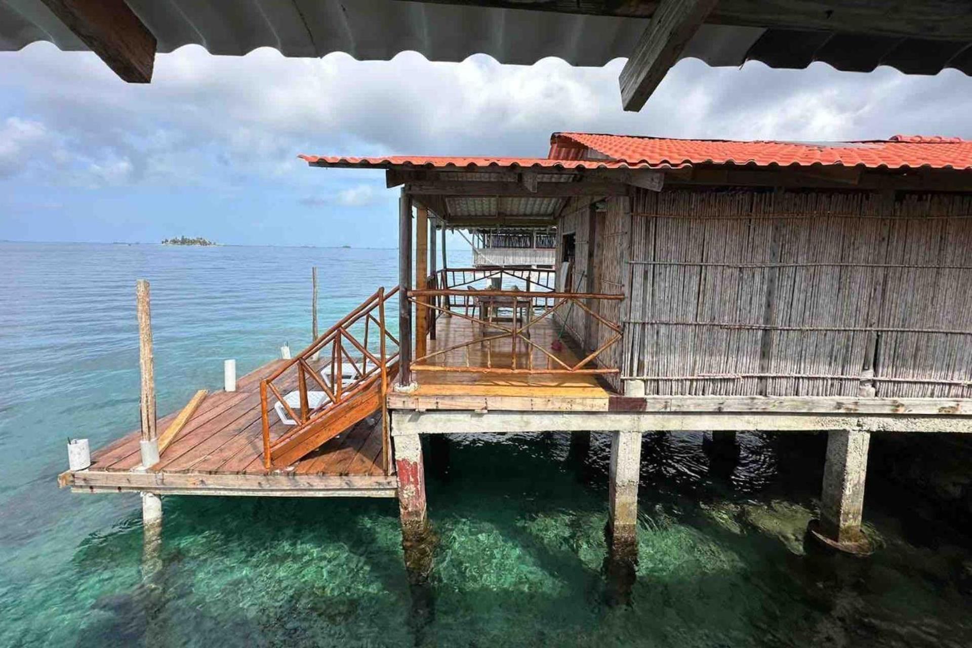 San Blas Islands - Private Cabin Over-The-Ocean Including Meals Mandinga Número Uno Zewnętrze zdjęcie
