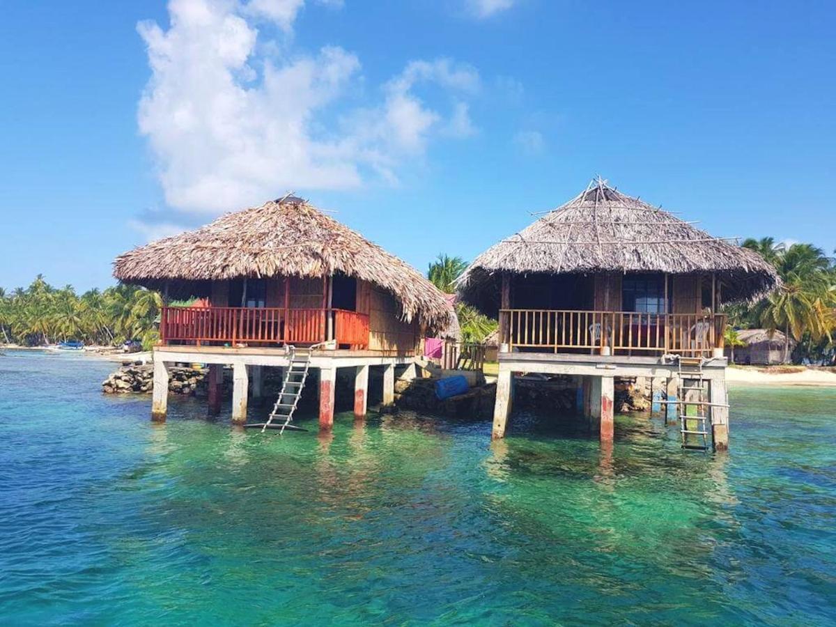 San Blas Islands - Private Cabin Over-The-Ocean Including Meals Mandinga Número Uno Zewnętrze zdjęcie